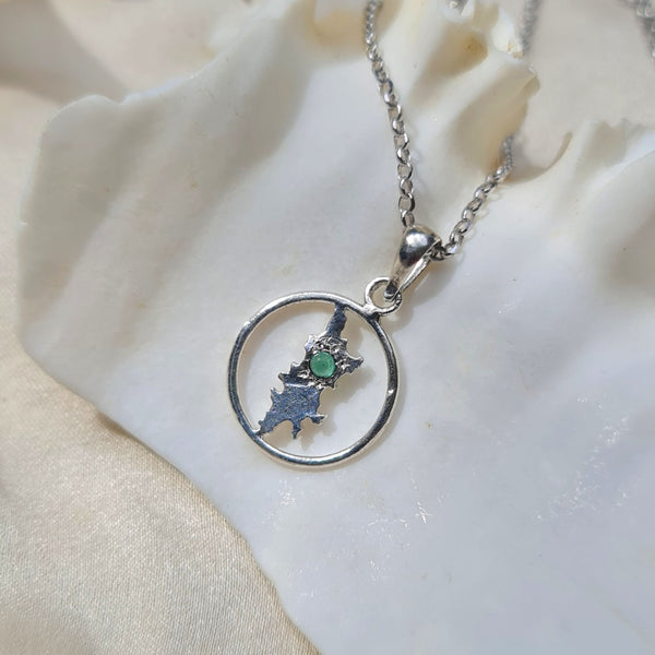 Phuket Necklace with Gemstone