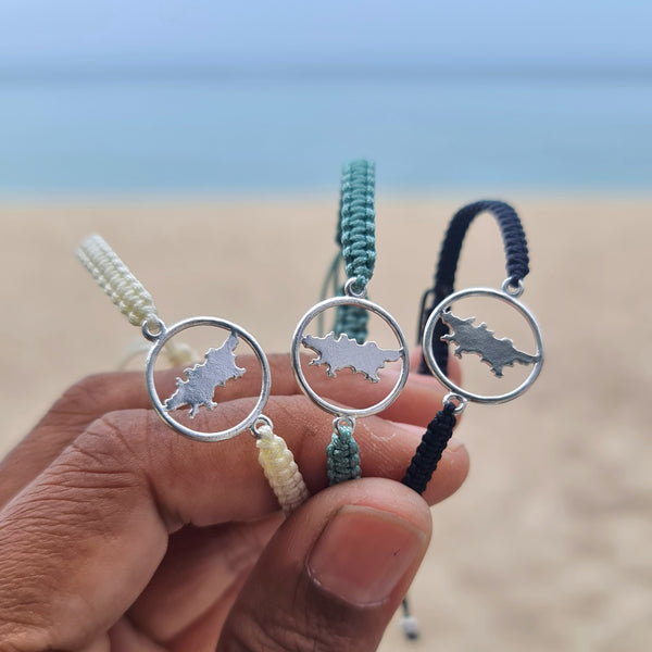 Phuket Map Bracelet