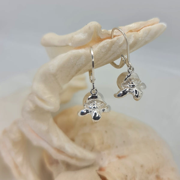 Hatching Baby Turtle Drop Earrings