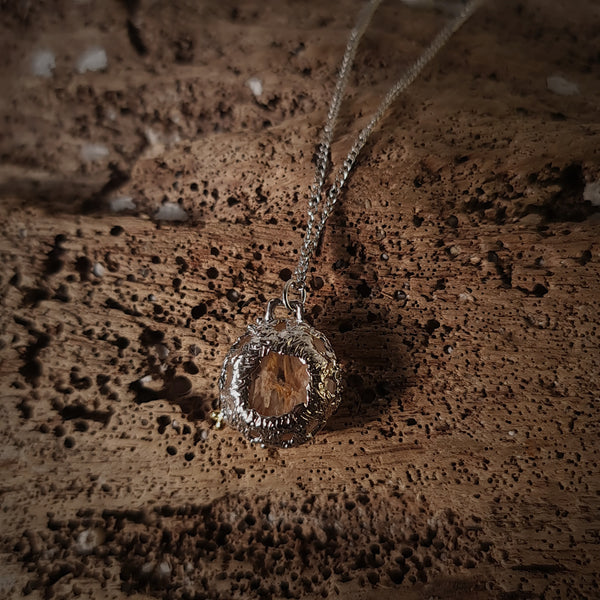 Bella Nudibranch and Quartz Necklace