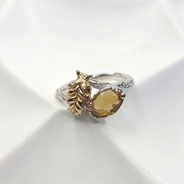 Matilda Nudibranch and Ethiopian Opal Ring