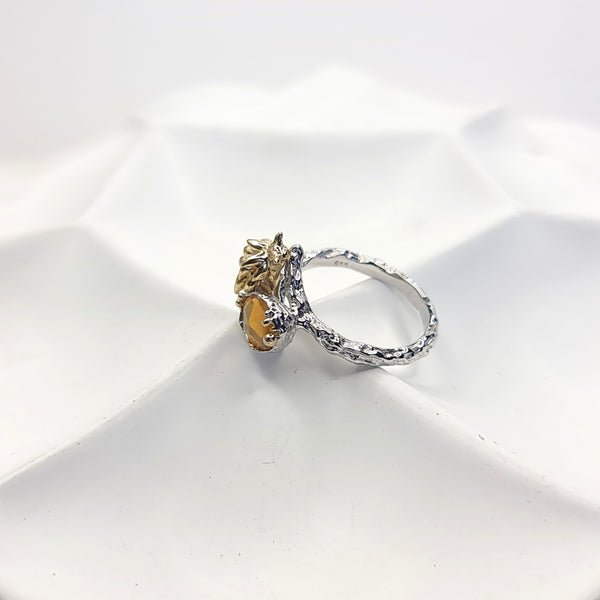 Matilda Nudibranch and Ethiopian Opal Ring