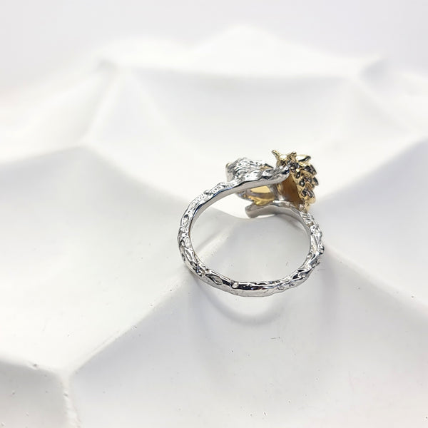 Matilda Nudibranch and Ethiopian Opal Ring
