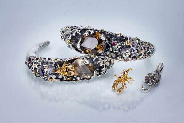 Harlequin Shrimp love bangle bracelets