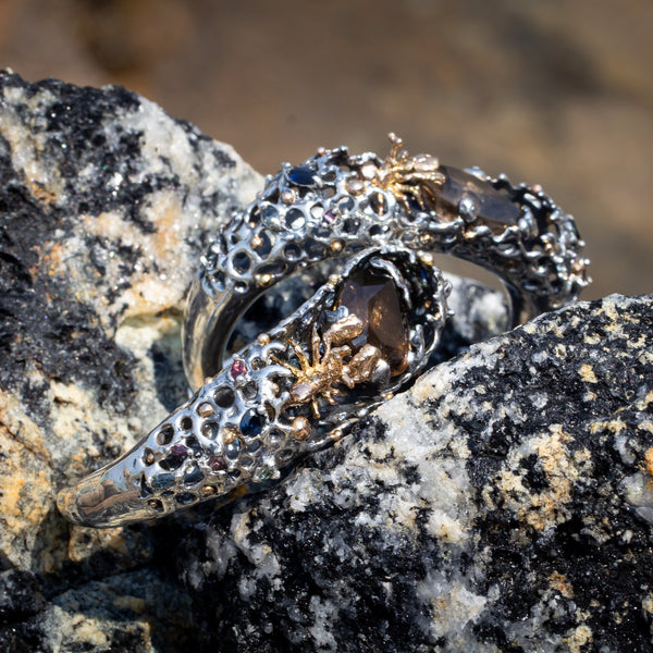 Harlequin Shrimp love bangle bracelets