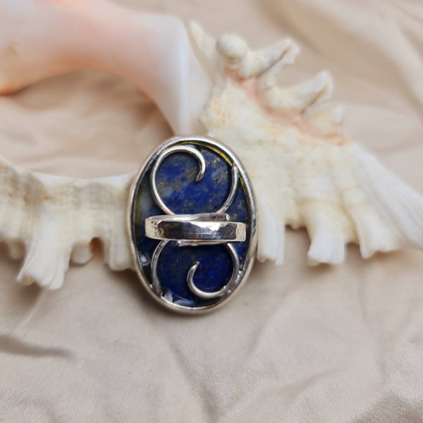 Lazuli sea Open Ring