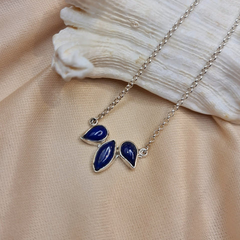 Lazuli Sea Petal Necklace