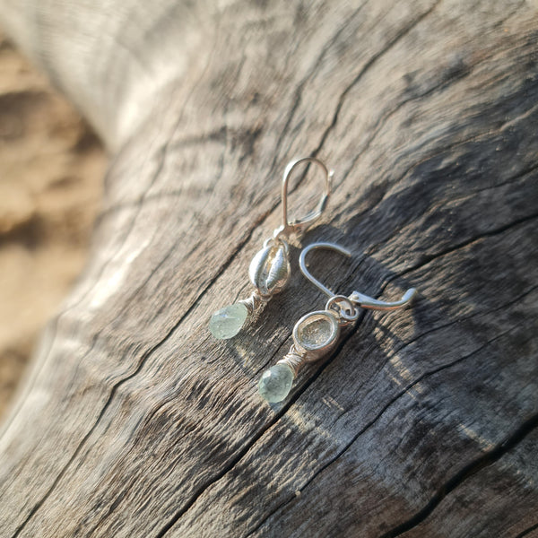 Mermaid Treasure Seashell Earrings