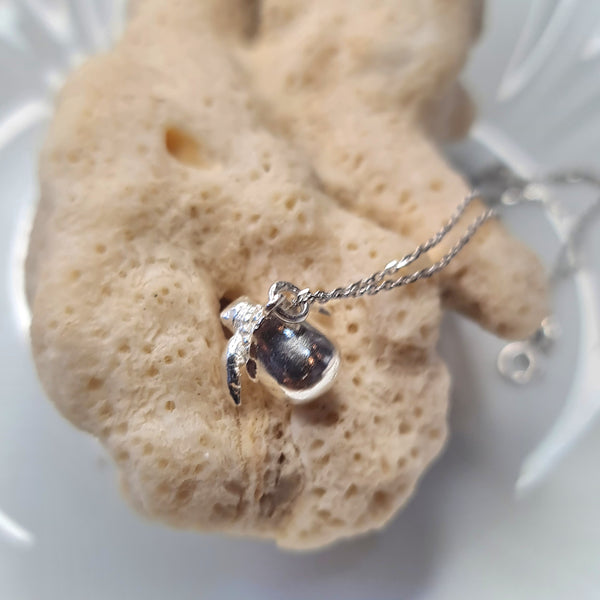 Hatching Baby Turtle Necklace