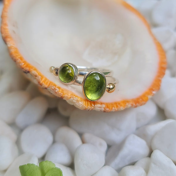 Peridot Stackable Ring