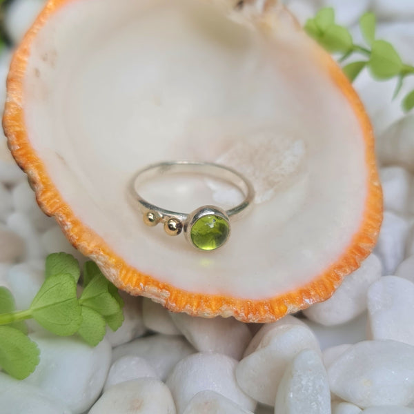 Peridot Stackable Ring