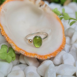 Peridot Stackable Ring