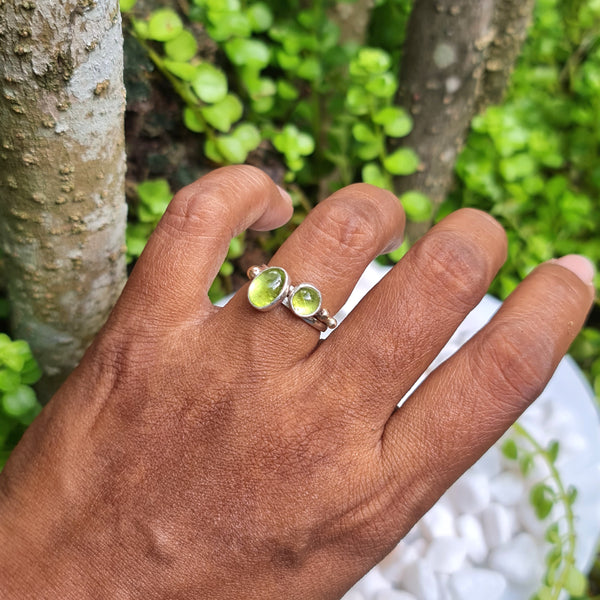 Peridot Stackable Ring