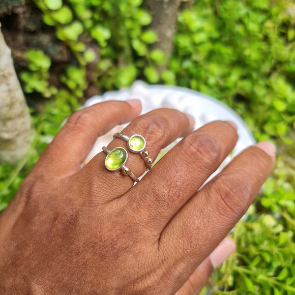 Peridot Stackable Ring