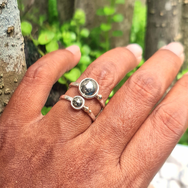 Pyrite Stackable Ring