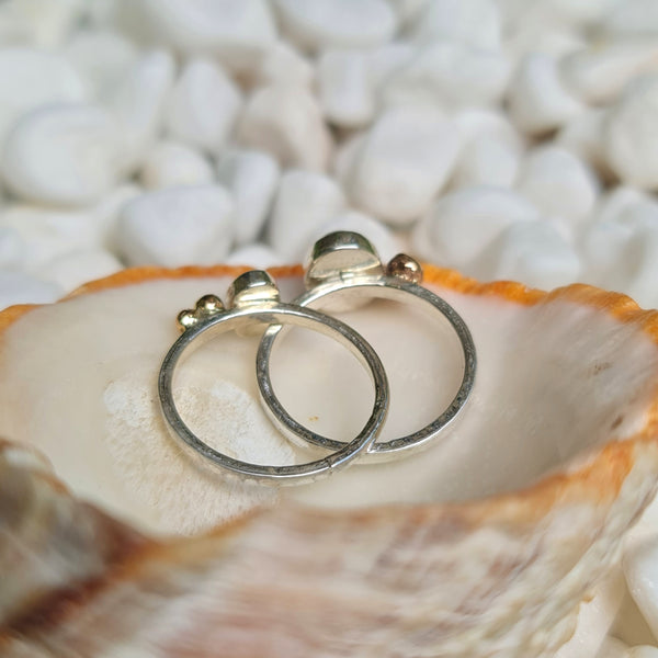 Garnet Stackable Ring