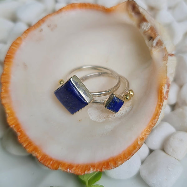 Lapis Lazuli Stackable Ring