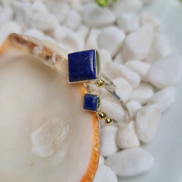 Lapis Lazuli Stackable Ring