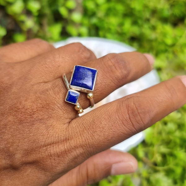 Lapis Lazuli Stackable Ring