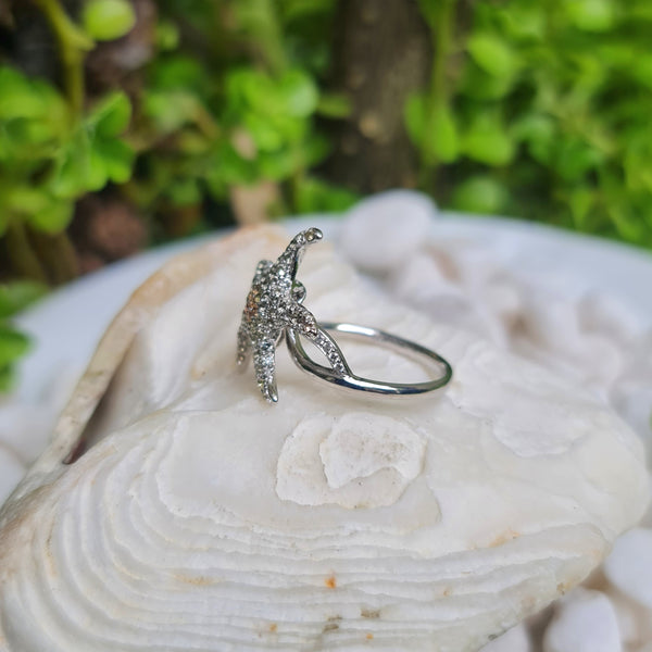 Sea Star Citrine Ring