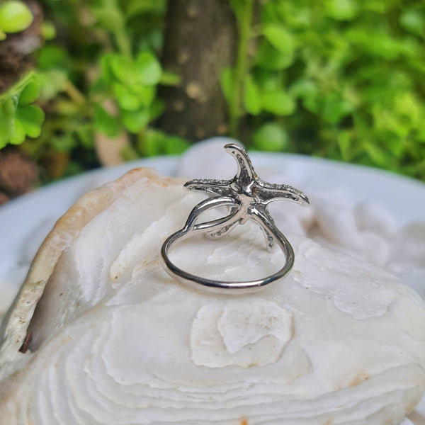 Sea Star Citrine Ring