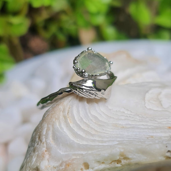 Humpback Whale and Ethiopian Opal Ring.