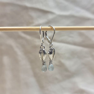 Mermaid Treasure Cowrie Shell Earrings