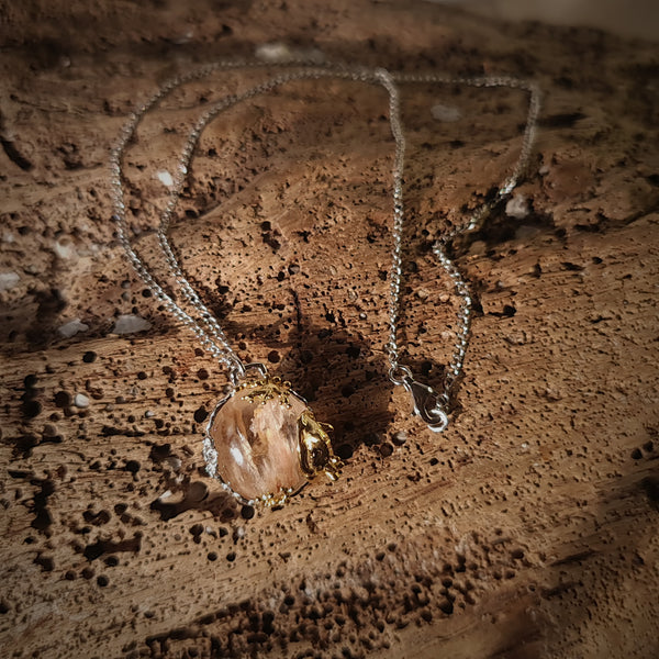 Bella Nudibranch and Quartz Necklace