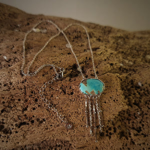 Turqouise Jellyfish Necklace