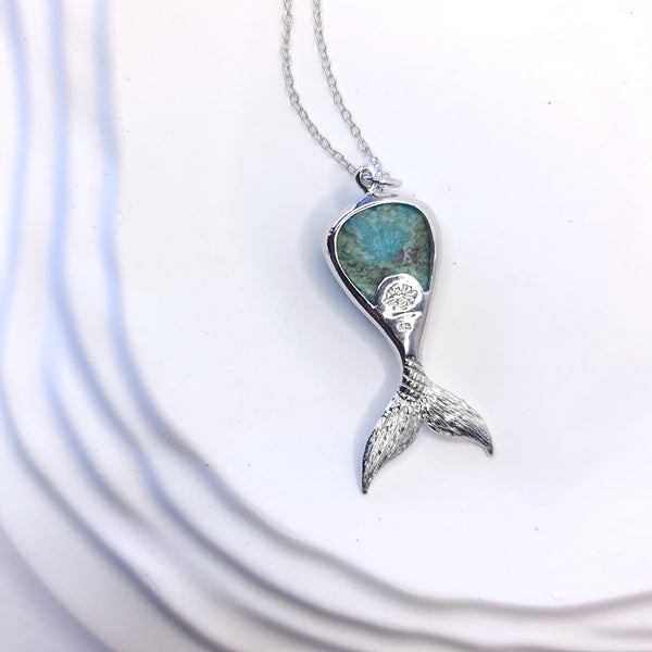 Mermaid Tail Turquoise Necklace