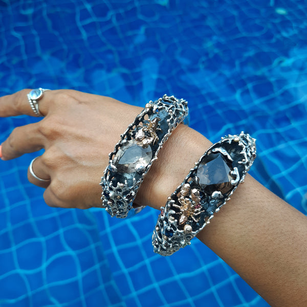 Harlequin Shrimp love bangle bracelets