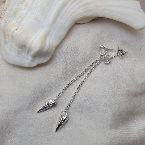 Mermaid Treasure Convertable Drop/Stud Earrings