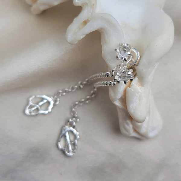 Mermaid Treasure Convertable Drop/Stud Earrings